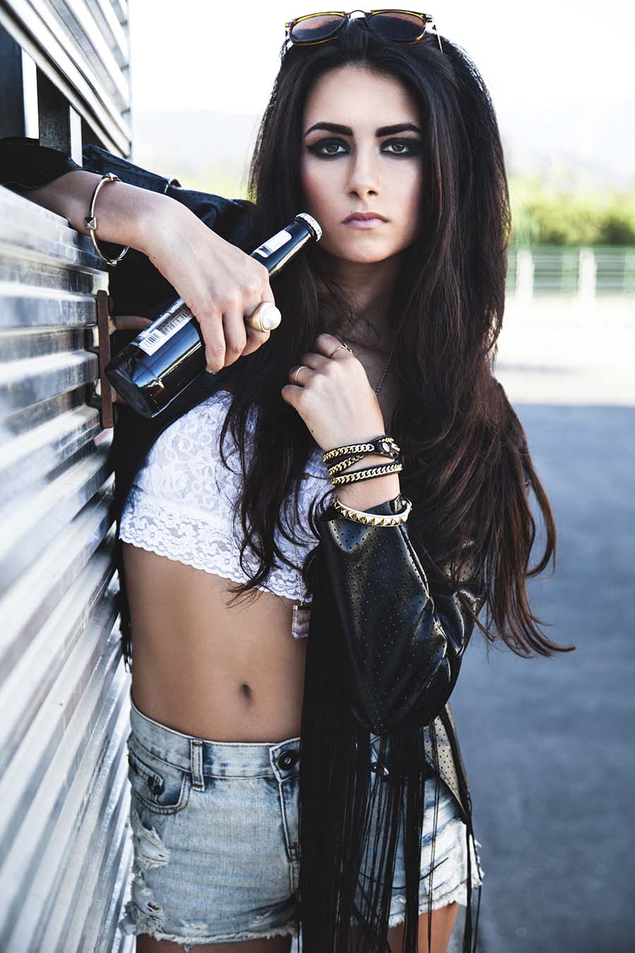 Sassy girls’s look of the day — catch her live in La Plata